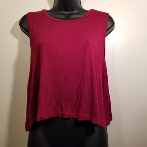 💎 cropped tank top size small